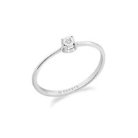 Anillo Comete Mujer Oro 375‰ in Oro blanco Diamante KANB1901